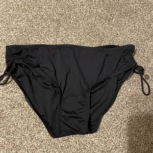 black bikini bottoms